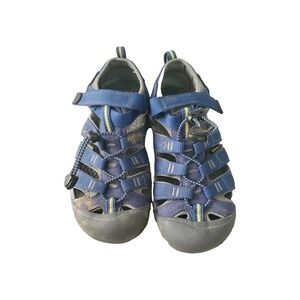Keen Newport H2 Waterproof‎ Sport Sandals Kids Size 4 Blue Water